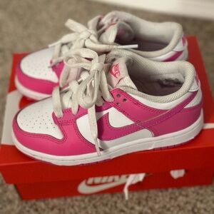 Fuchsia Pink Dunks
